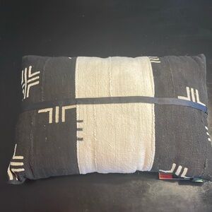 Authentic, handmade African Mudcloth pillow